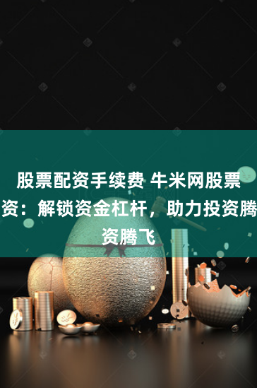股票配资手续费 牛米网股票配资：解锁资金杠杆，助力投资腾飞